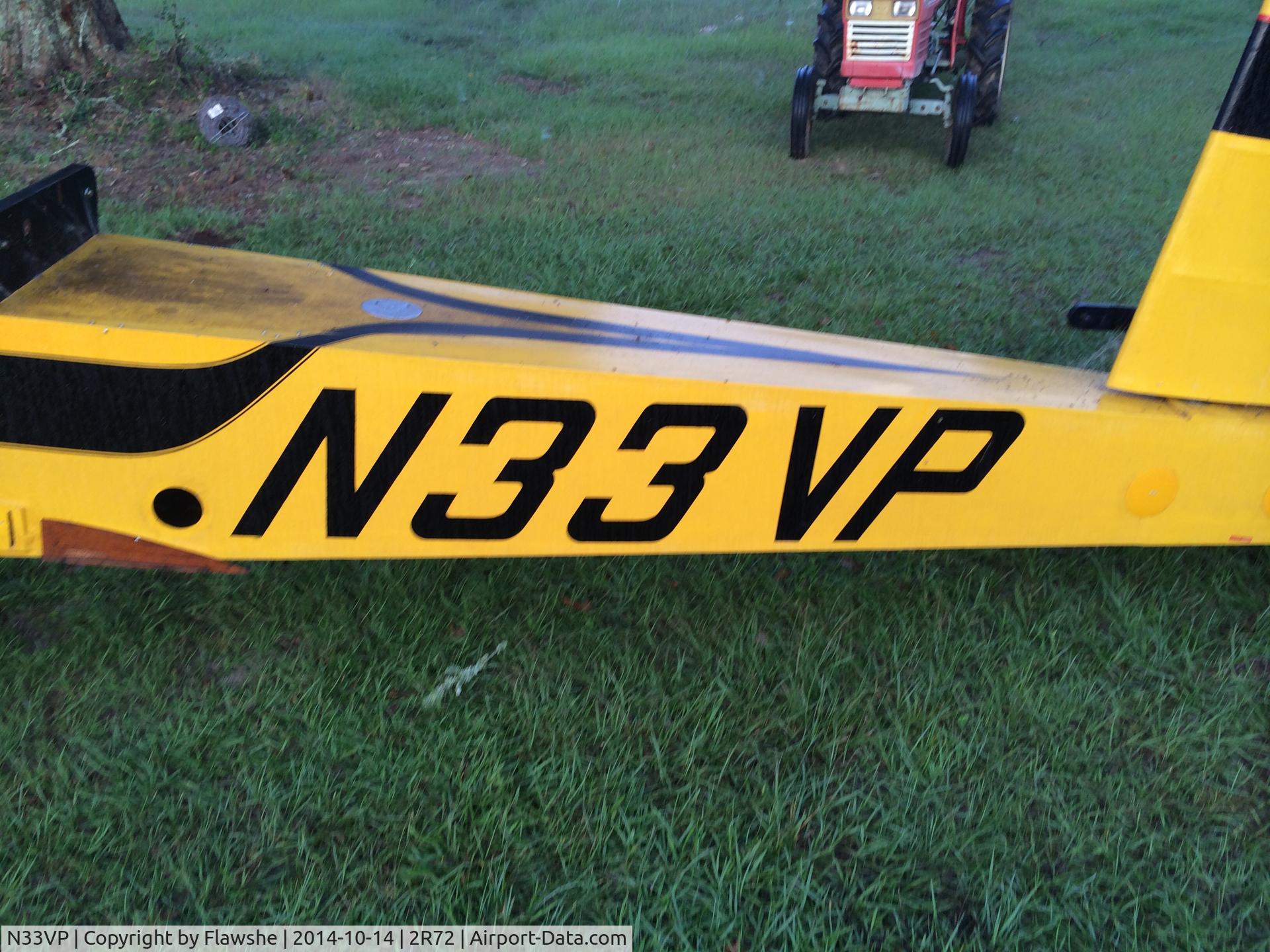 N33VP, 1973 Evans VP-1 Volksplane C/N T1, Disassbled for inspection