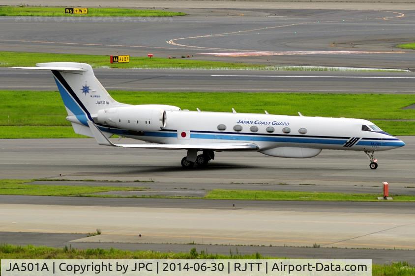 JA501A, 2003 Gulfstream G-V C/N 689, Japan Coast Guard