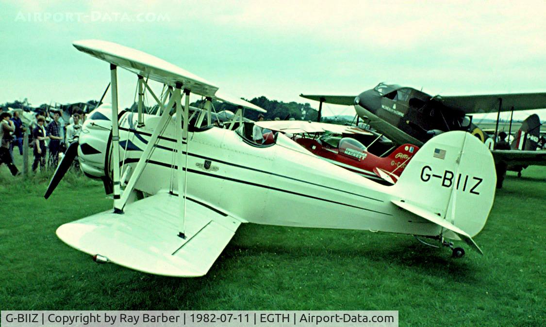 G-BIIZ, 1930 Great Lakes 2T-1A Sport Trainer C/N 57, Great Lakes 2T-1A [57] Old Warden~G 11/07/1982