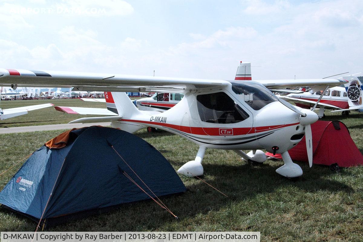 D-MKAW, Flight Design CTSW C/N 06-04-06, Flight Design CT-SW [06-04-06] Tannheim~D 23/08/2013