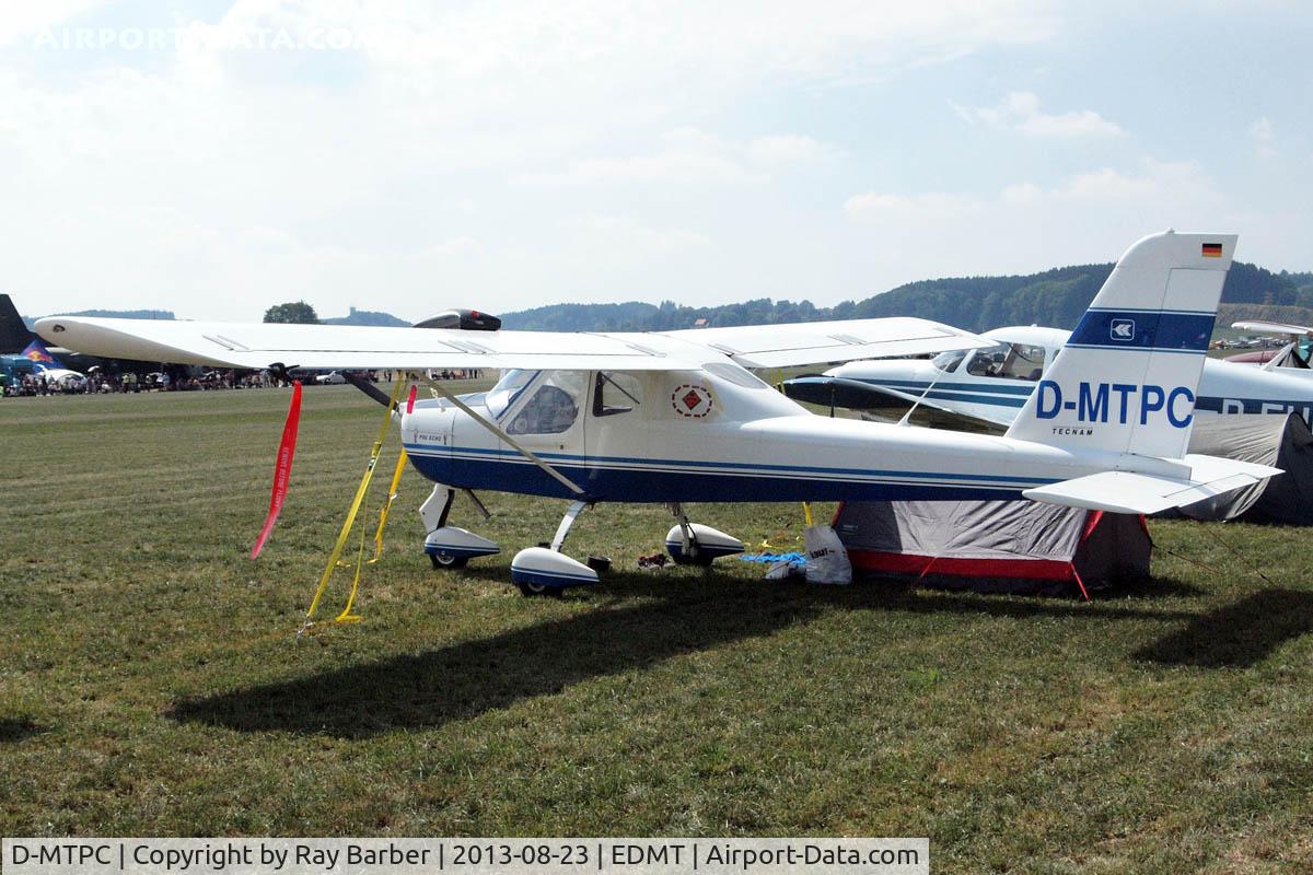 D-MTPC, Tecnam P-92 Echo C/N 175, Tecnam P.92 Echo [175] Tannheim~D 23/08/2013