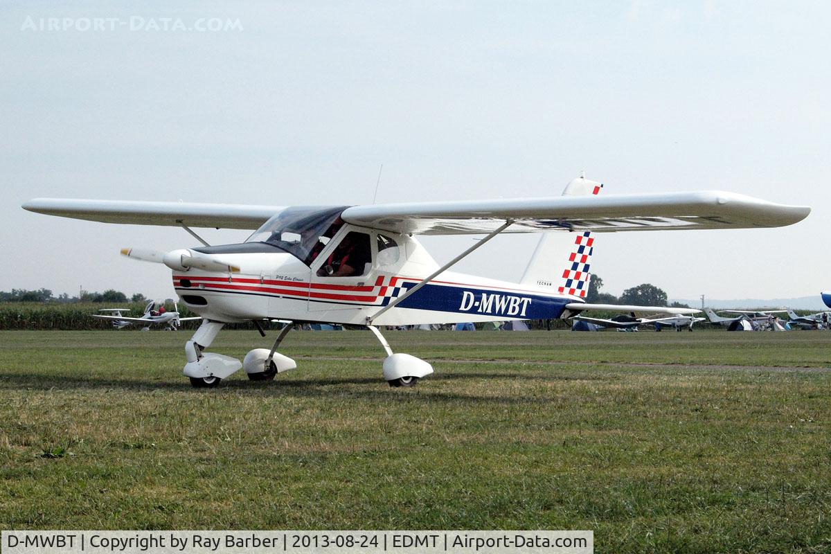 D-MWBT, Tecnam P-92 Echo C/N 374, Tecnam P.92 Echo [374] Tannheim~D 24/08/2013