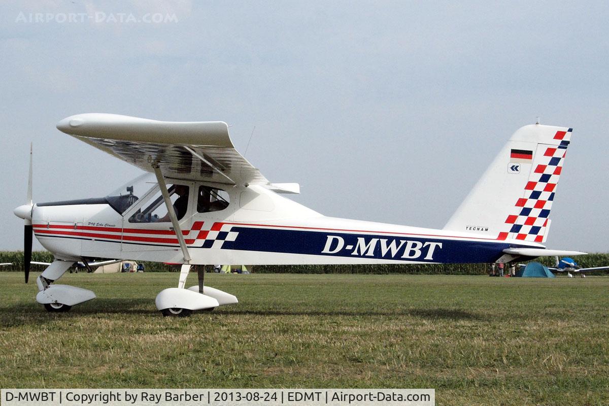 D-MWBT, Tecnam P-92 Echo C/N 374, Tecnam P.92 Echo [374] Tannheim~D 24/08/2013