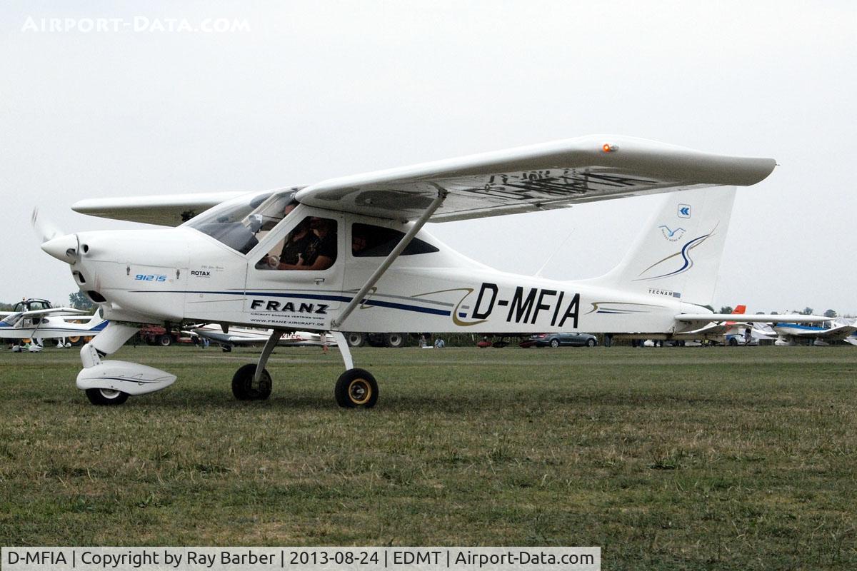 D-MFIA, 2010 Tecnam P-92 Echo Classic de luxe C/N 1324, Tecnam P.92 Echo Classic [1324] Tannheim~D 24/08/2013