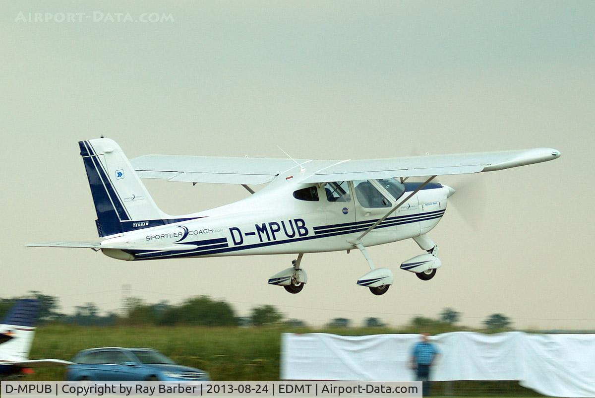 D-MPUB, 2007 Tecnam P-92 Echo Super C/N 1037, Tecnam P.92 Echo [1037] Tannheim~D 24/08/2013