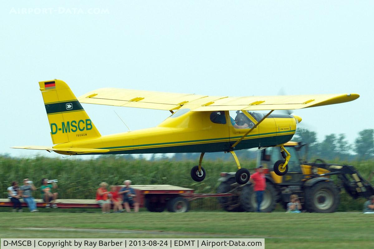 D-MSCB, Tecnam P-92 Echo C/N 179, Tecnam P.92 Echo [179] Tannheim~D 24/08/2013