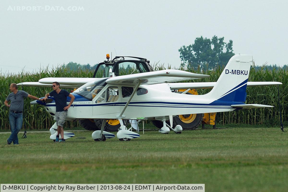 D-MBKU, Tecnam P-92 Echo S100 C/N Not found D-MBKU, Tecnam P.92 Echo S100 [Unknown] Tannheim~D 24/08/2013