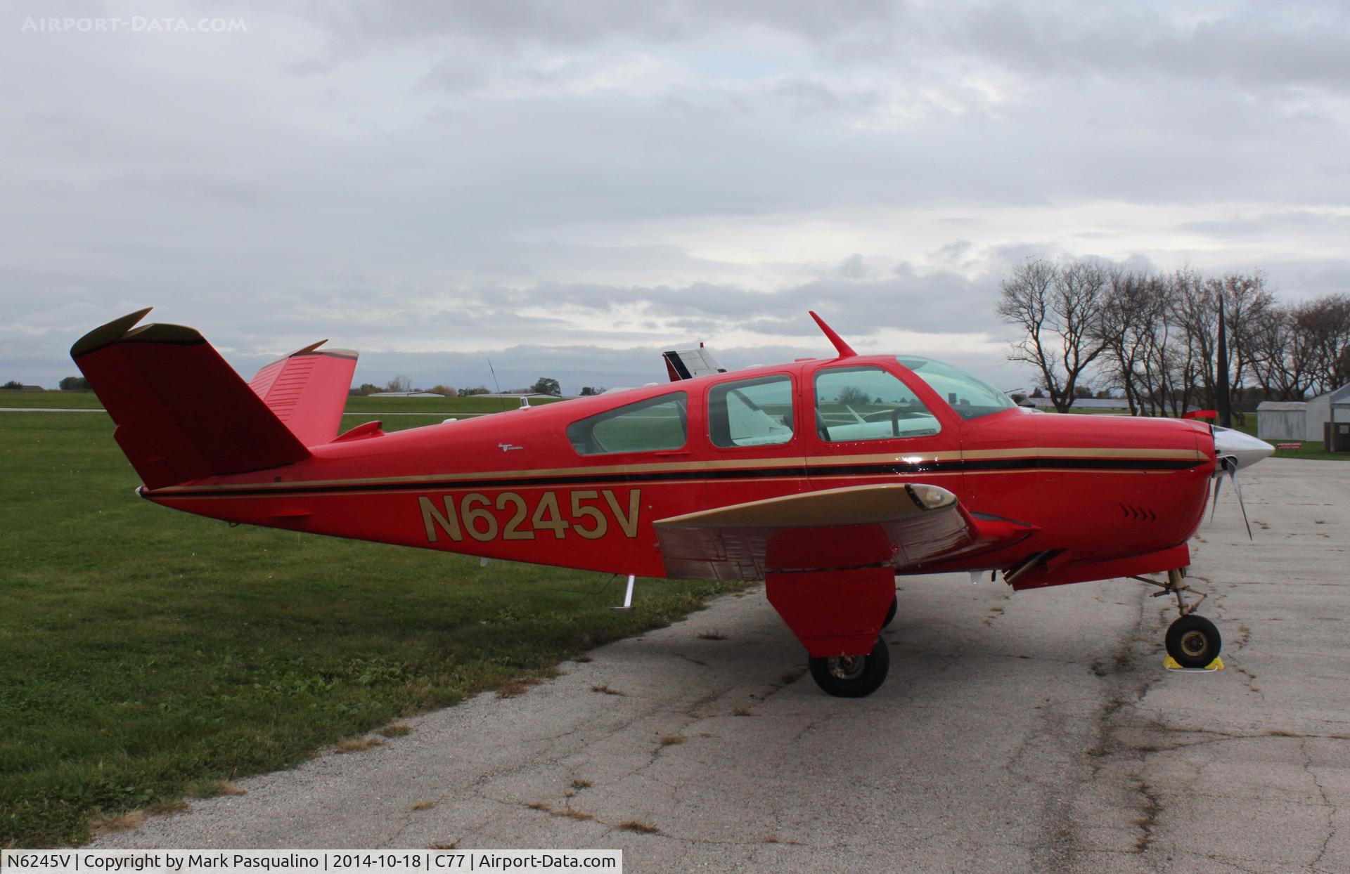 N6245V, 1967 Beech V35 Bonanza C/N D-8581, Beech V35