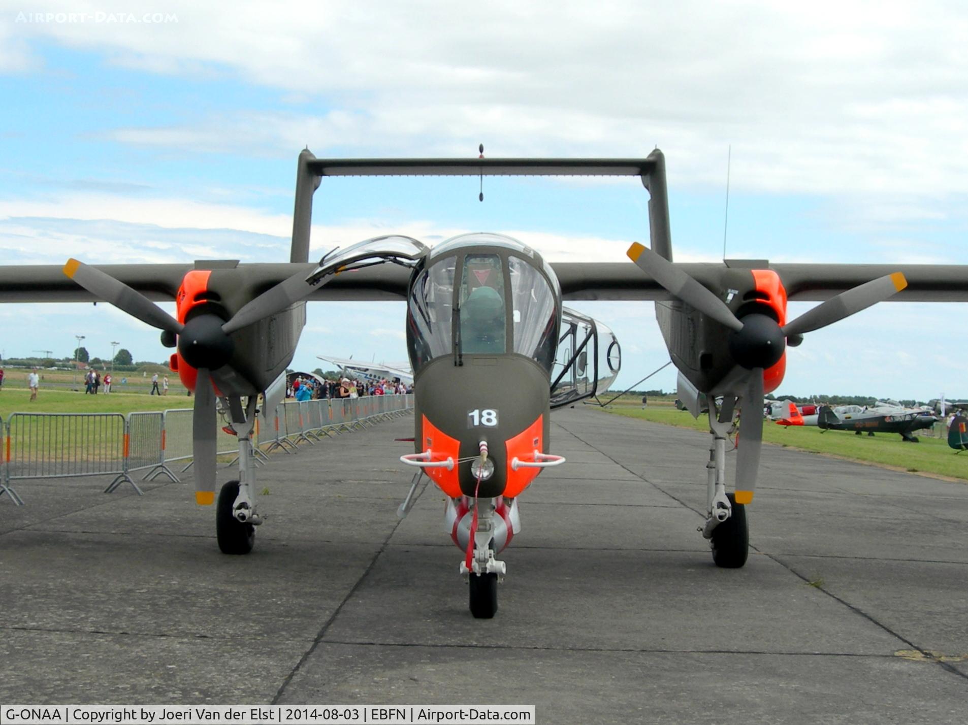 G-ONAA, 1971 North American OV-10B Bronco C/N 338-3, Koksijde Fly-in 2014