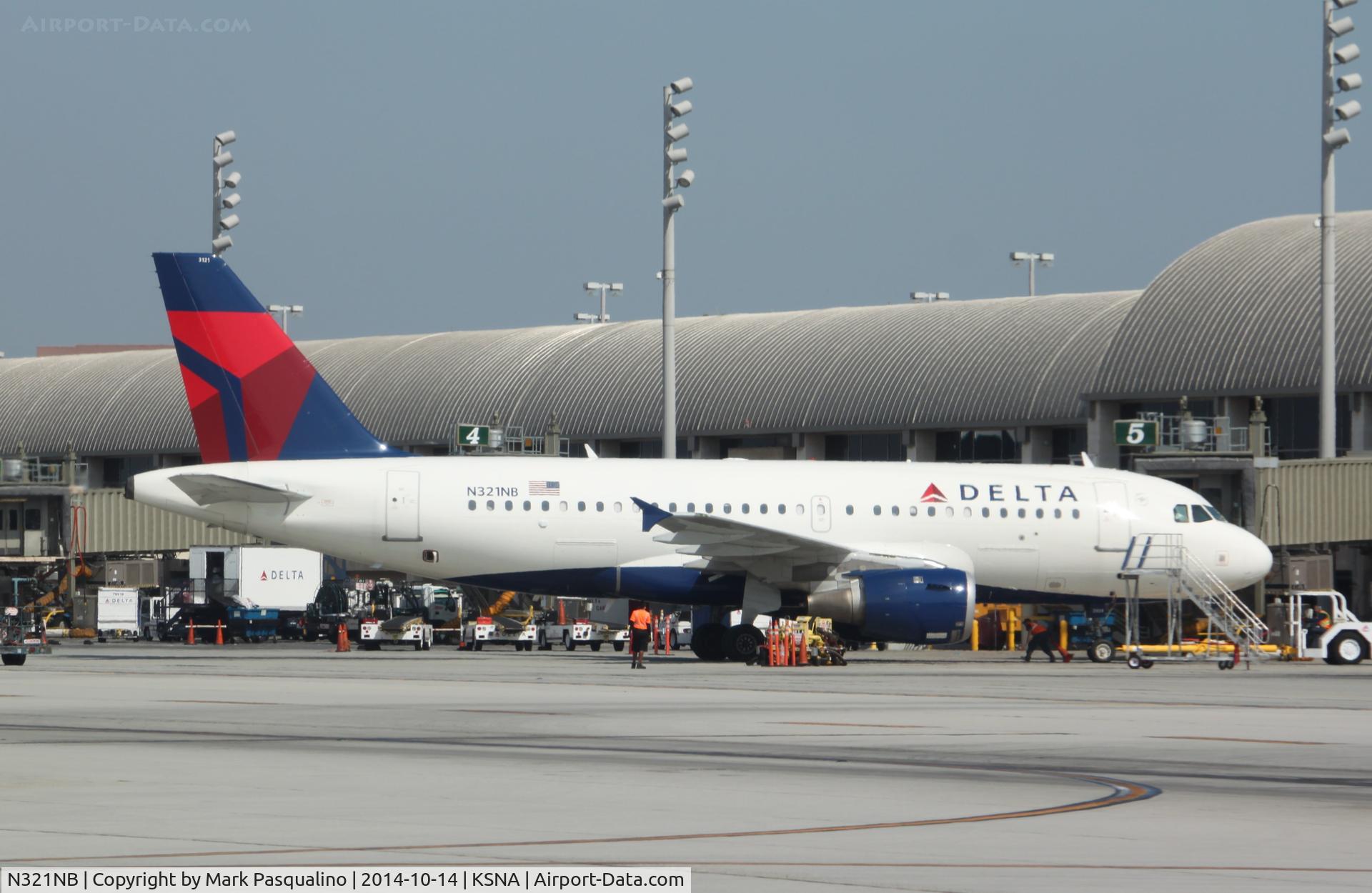 N321NB, 2001 Airbus A319-114 C/N 1414, Airbus A319