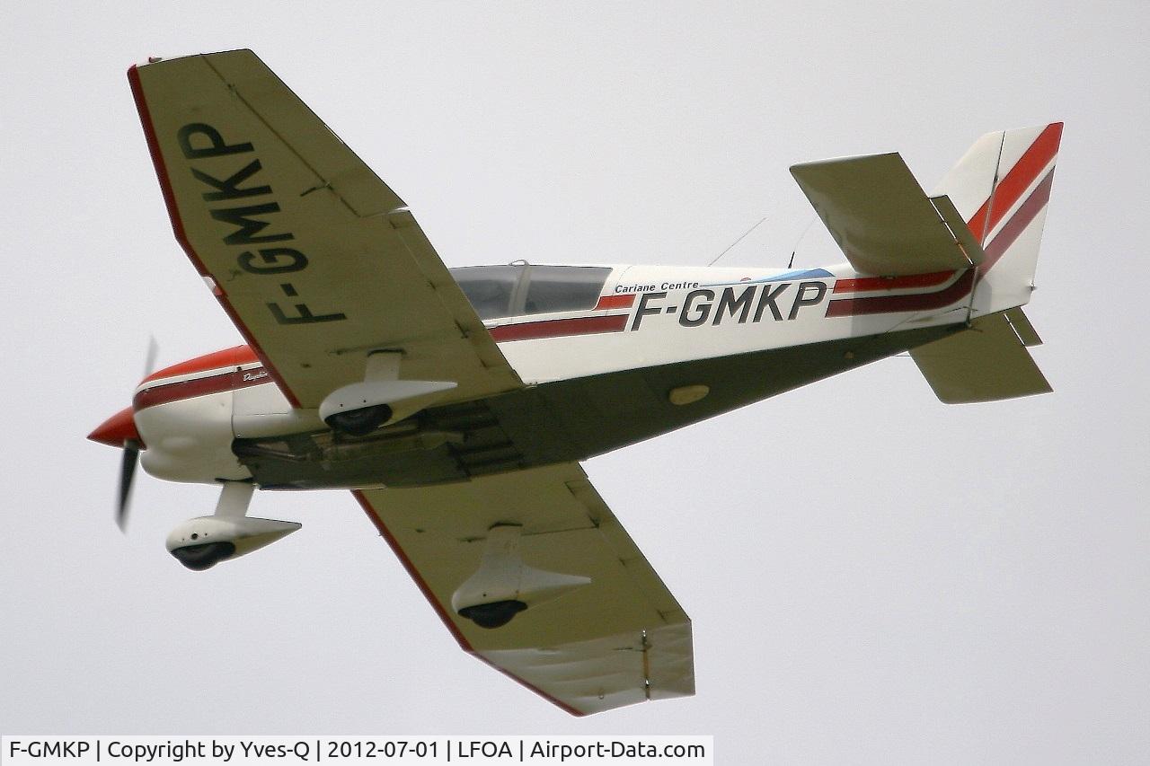 F-GMKP, Robin DR-400-120 Dauphin 2+2 C/N 2182, Robin DR 400-120 , Solo display, Avord Air Base (LFOA) Open day 2012