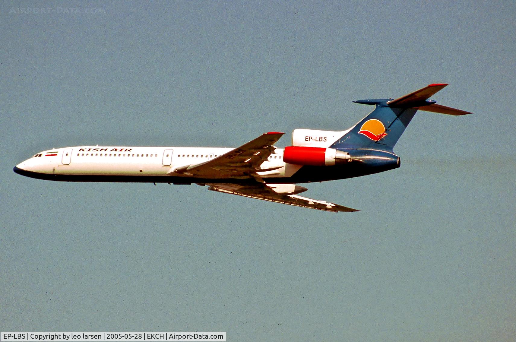 EP-LBS, 1991 Tupolev Tu-154M C/N 91A901, Copenhagen 28.5.05
