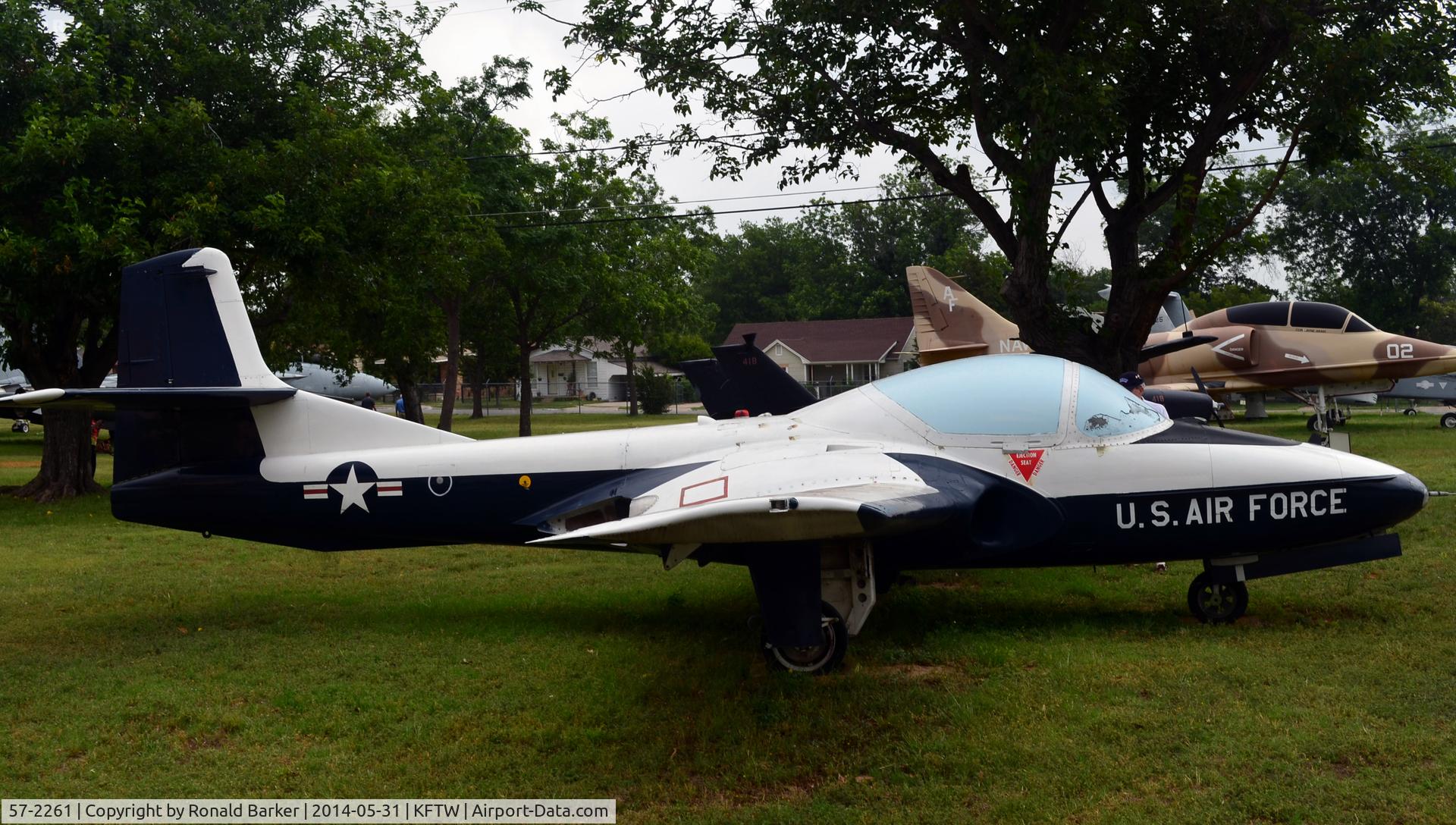 57-2261, 1957 Cessna T-37A Tweety Bird C/N 40194, Fort Worth Aviation Museum