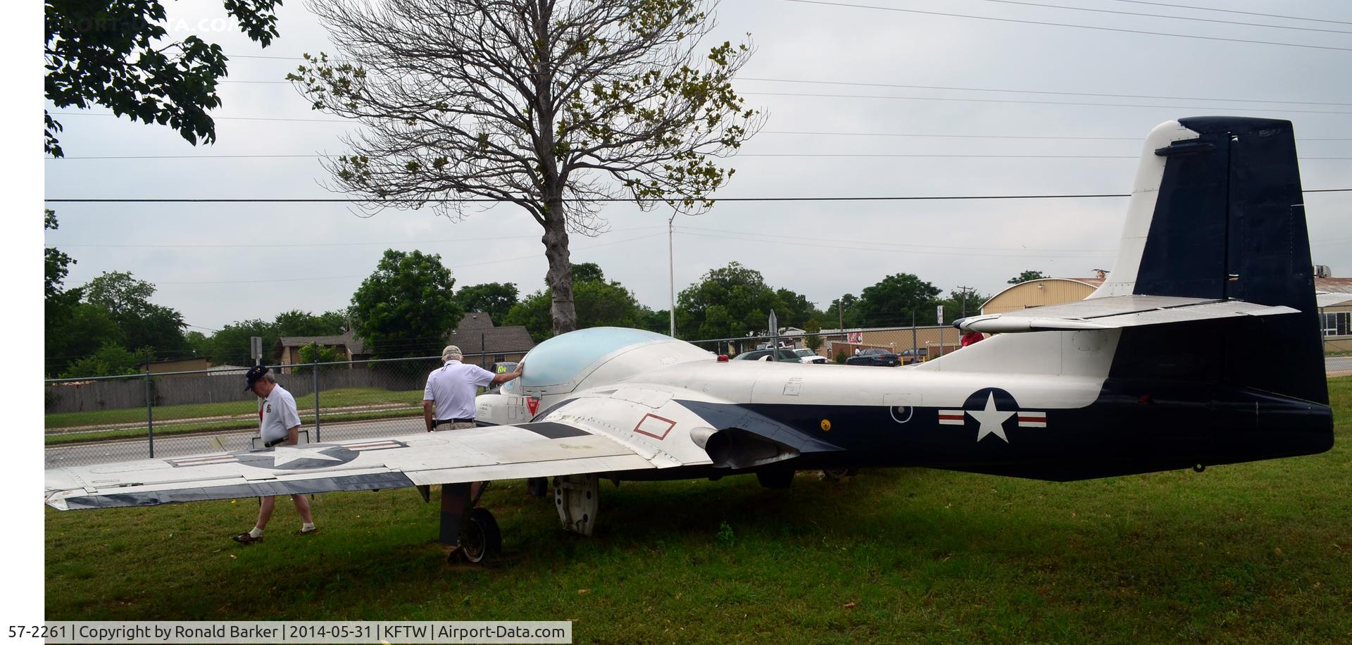 57-2261, 1957 Cessna T-37A Tweety Bird C/N 40194, Fort Worth Aviation Museum