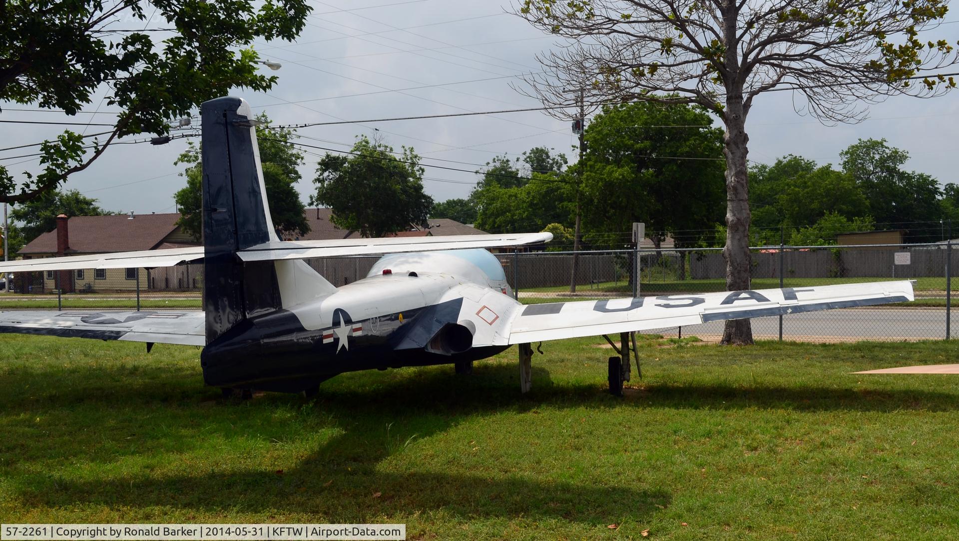 57-2261, 1957 Cessna T-37A Tweety Bird C/N 40194, Fort Worth Aviation Museum