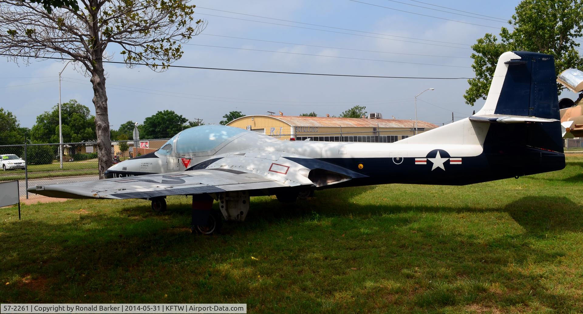 57-2261, 1957 Cessna T-37A Tweety Bird C/N 40194, Fort Worth Aviation Museum