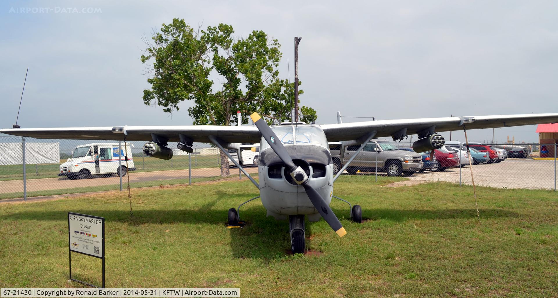 67-21430, 1967 Cessna O-2A Super Skymaster Super Skymaster C/N 377M-0136, Fort Worth Aviation Museum