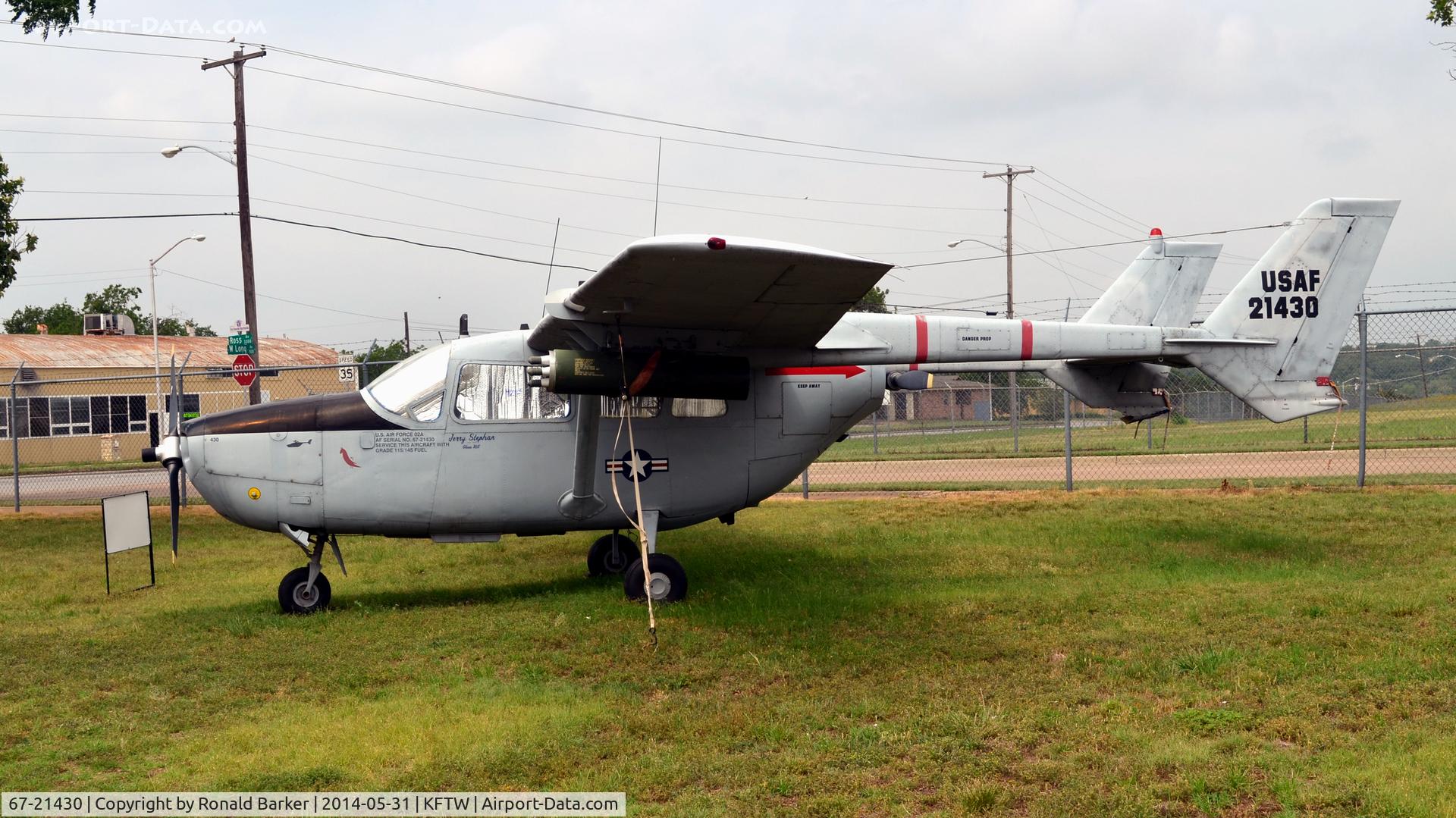 67-21430, 1967 Cessna O-2A Super Skymaster Super Skymaster C/N 377M-0136, Fort Worth Aviation Museum