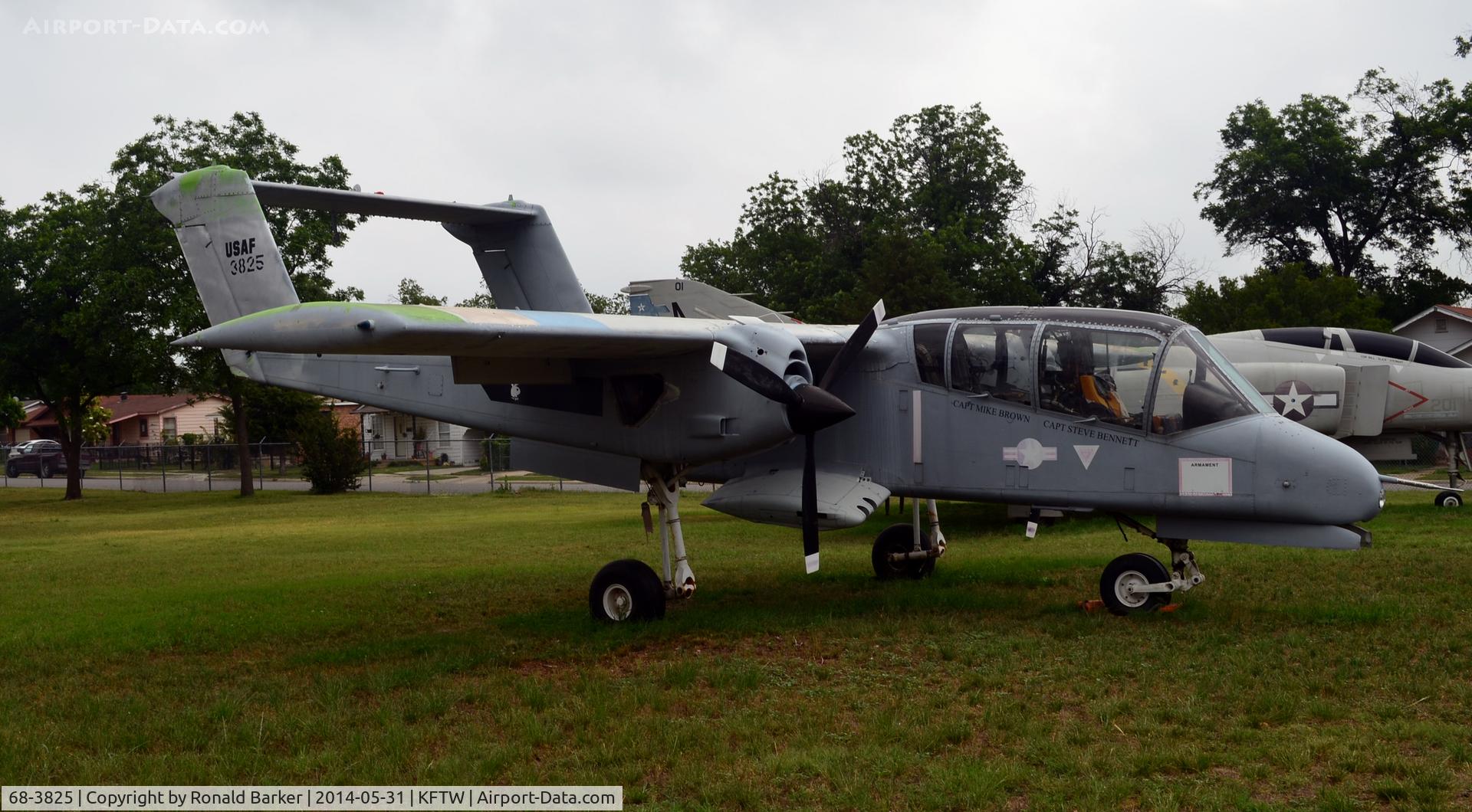 68-3825, 1968 North American Rockwell OV-10A Bronco C/N 321-151, Fort Worth Aviation Museum