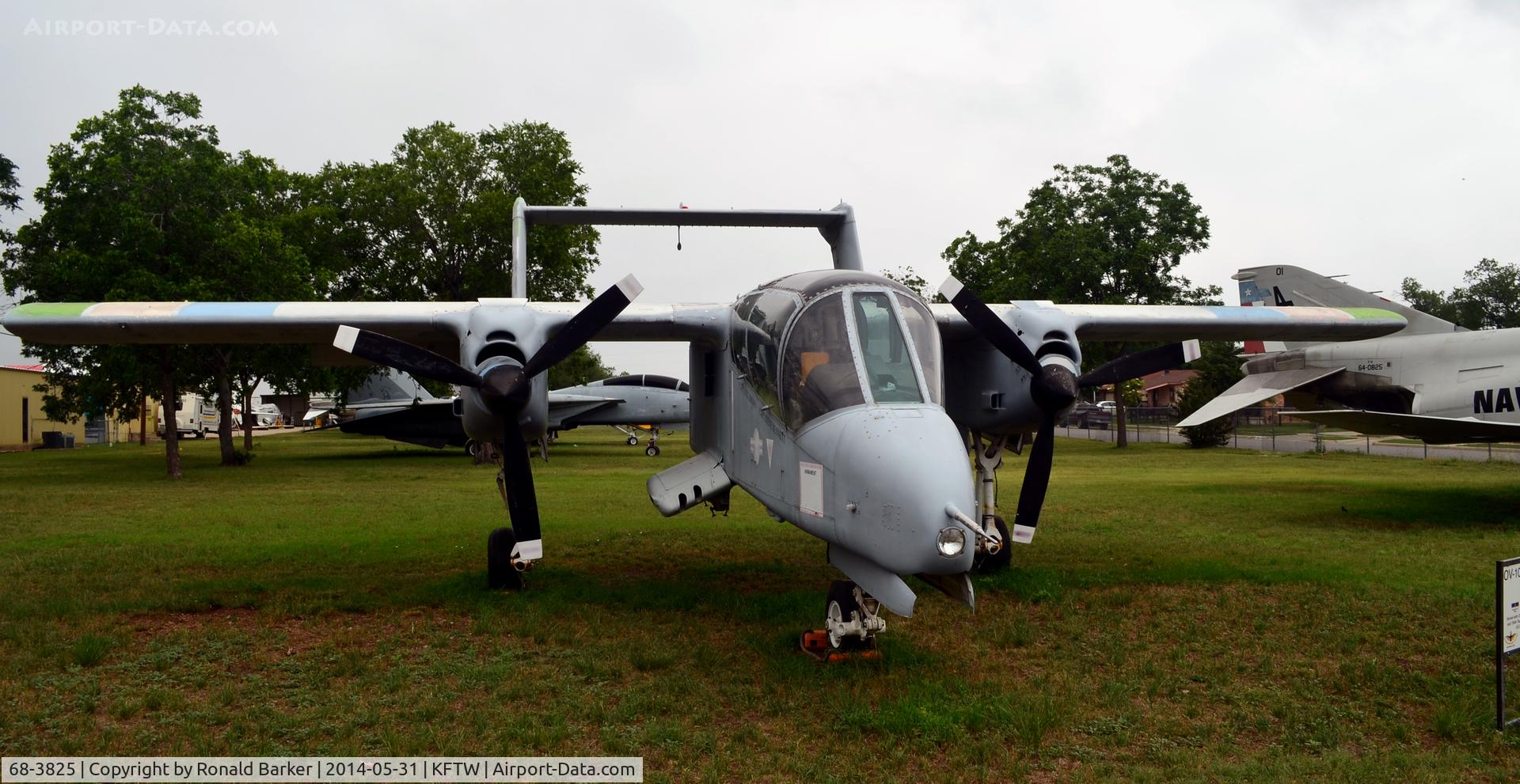 68-3825, 1968 North American Rockwell OV-10A Bronco C/N 321-151, Fort Worth Aviation Museum
