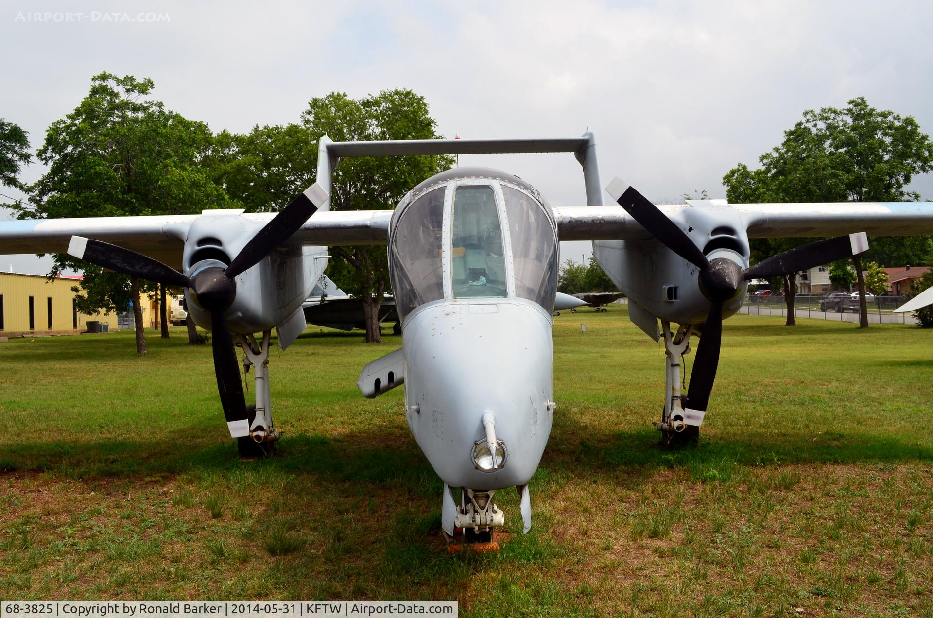 68-3825, 1968 North American Rockwell OV-10A Bronco C/N 321-151, Fort Worth Aviation Museum