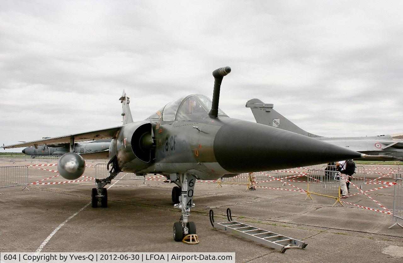 604, Dassault Mirage F.1CR C/N 604, Dassault Mirage F1CR, Static display, Avord Air Base 702 (LFOA) open day 2012
