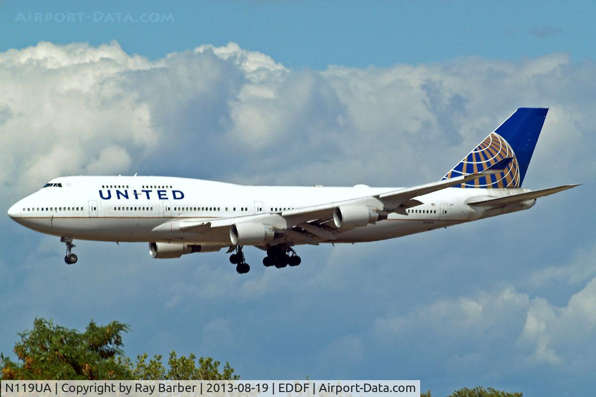 N119UA, 1999 Boeing 747-422 C/N 28812, Boeing 747-422 [28812] (United Airlines) Frankfurt~D 19/08/2013