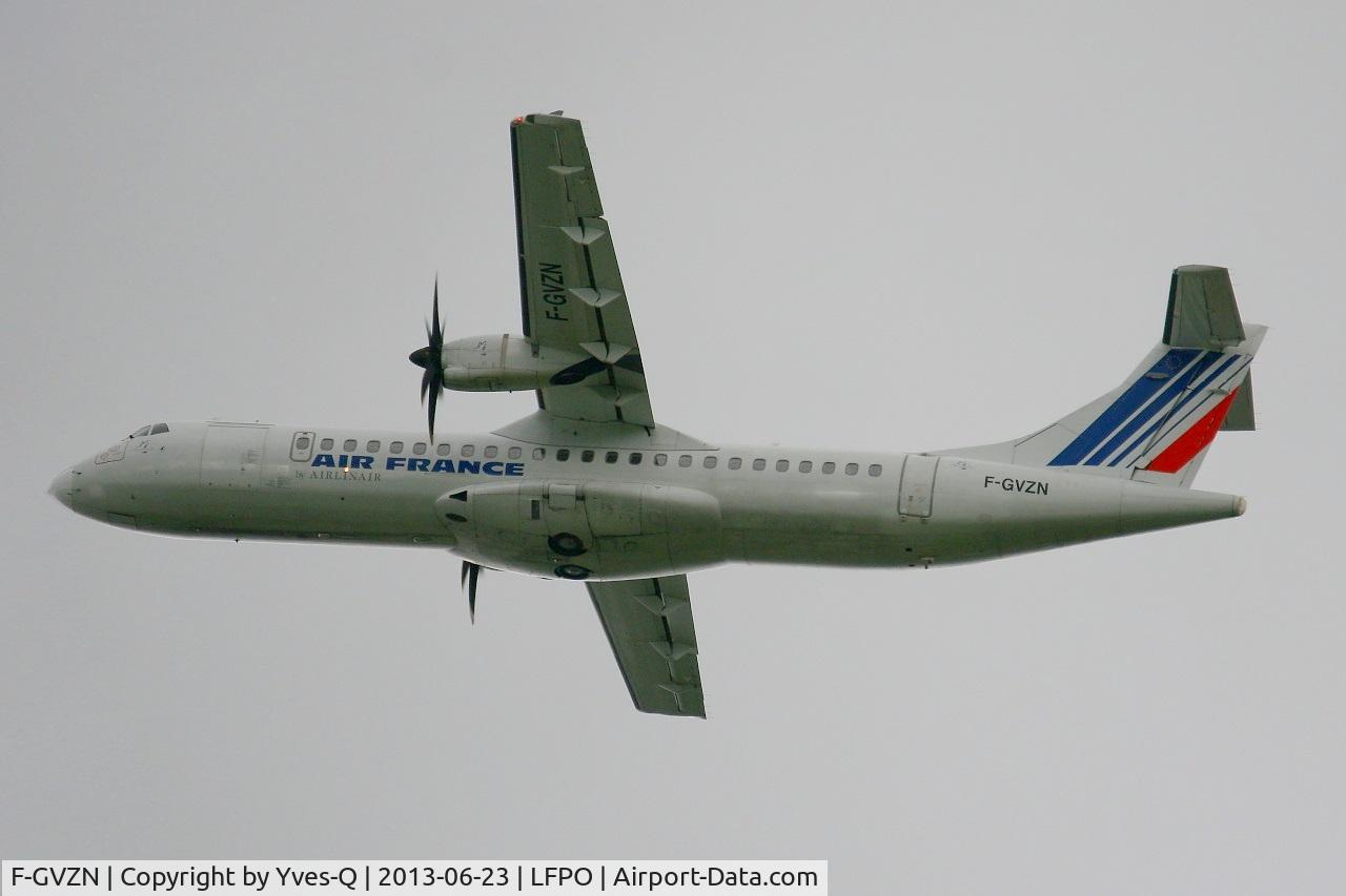 F-GVZN, 1998 ATR 72-212A C/N 563, ATR 72-212A, Take off Rwy 24, Paris-Orly Airport (LFPO-ORY)