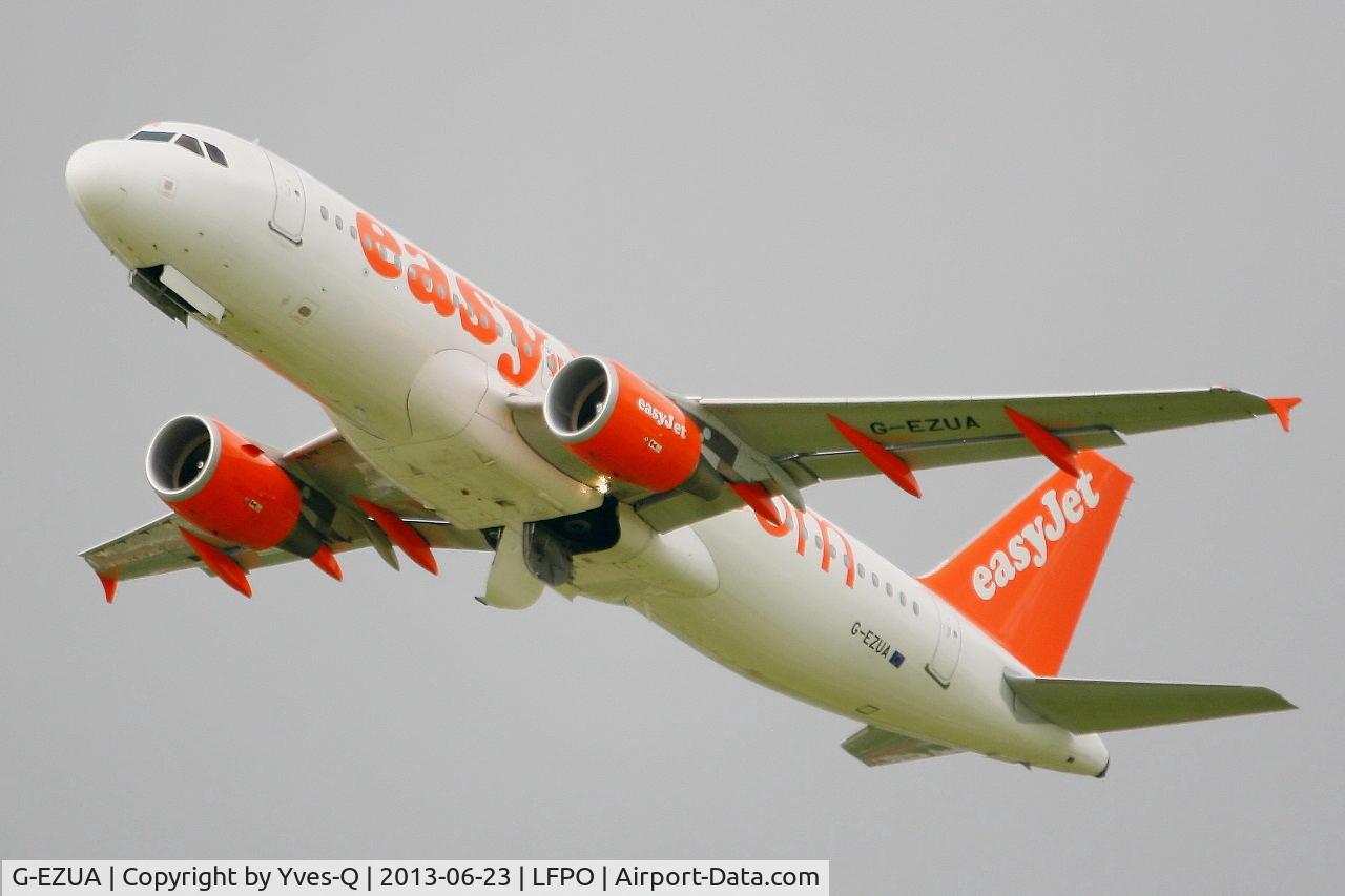 G-EZUA, 2011 Airbus A320-214 C/N 4588, Airbus A320-214, Take off Rwy 24, Paris-Orly Airport (LFPO-ORY)