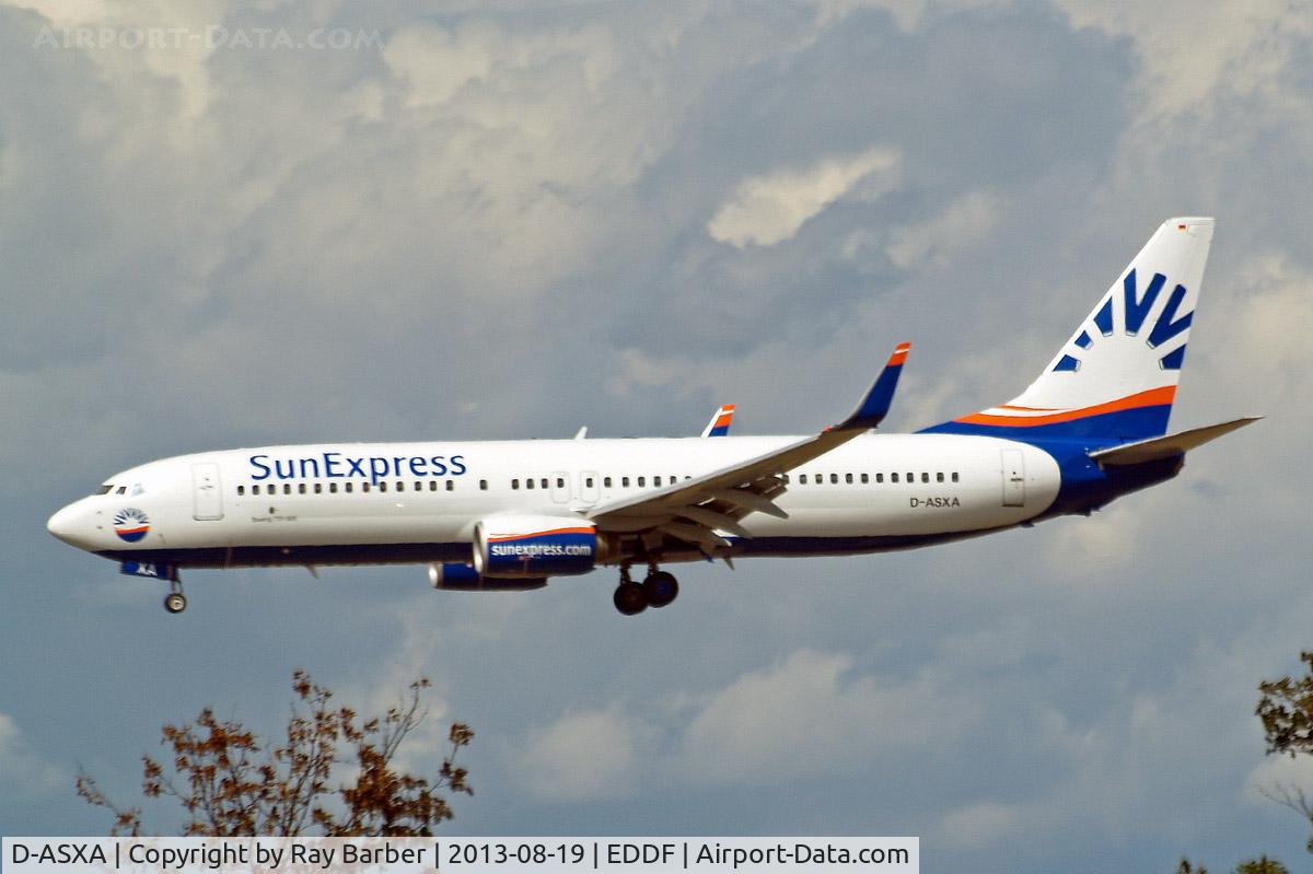 D-ASXA, 1999 Boeing 737-8Z9 C/N 28178, Boeing 737-8Z9 [28178] (SunExpress Germany) Frankfurt~D 19/08/2013