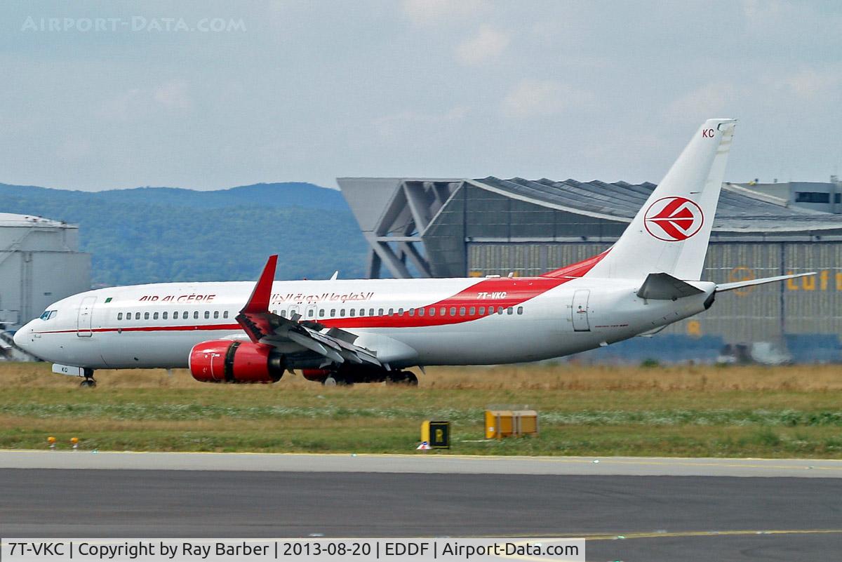 7T-VKC, 2005 Boeing 737-8D6 C/N 34166, Boeing 737-8D6 [34166] (Air Algerie) Frankfurt~D 20/08/2013