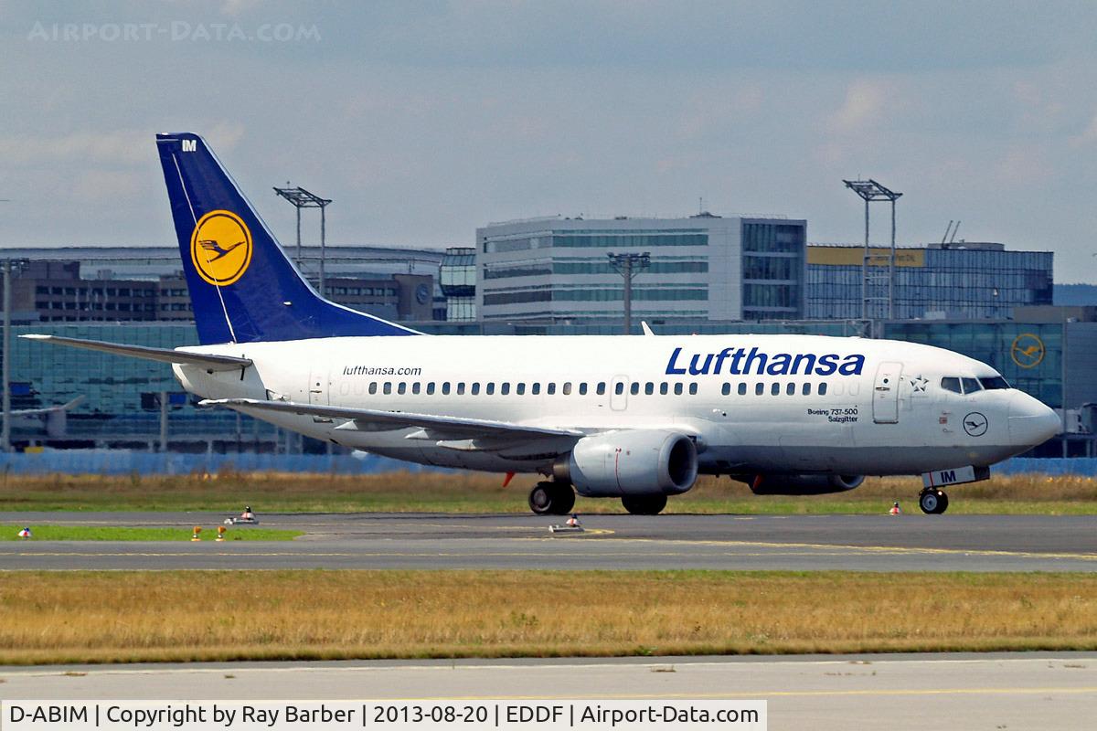 D-ABIM, 1991 Boeing 737-530 C/N 24937, Boeing 737-530 [24937] (Lufthansa) Frankfurt~D 20/08/2013