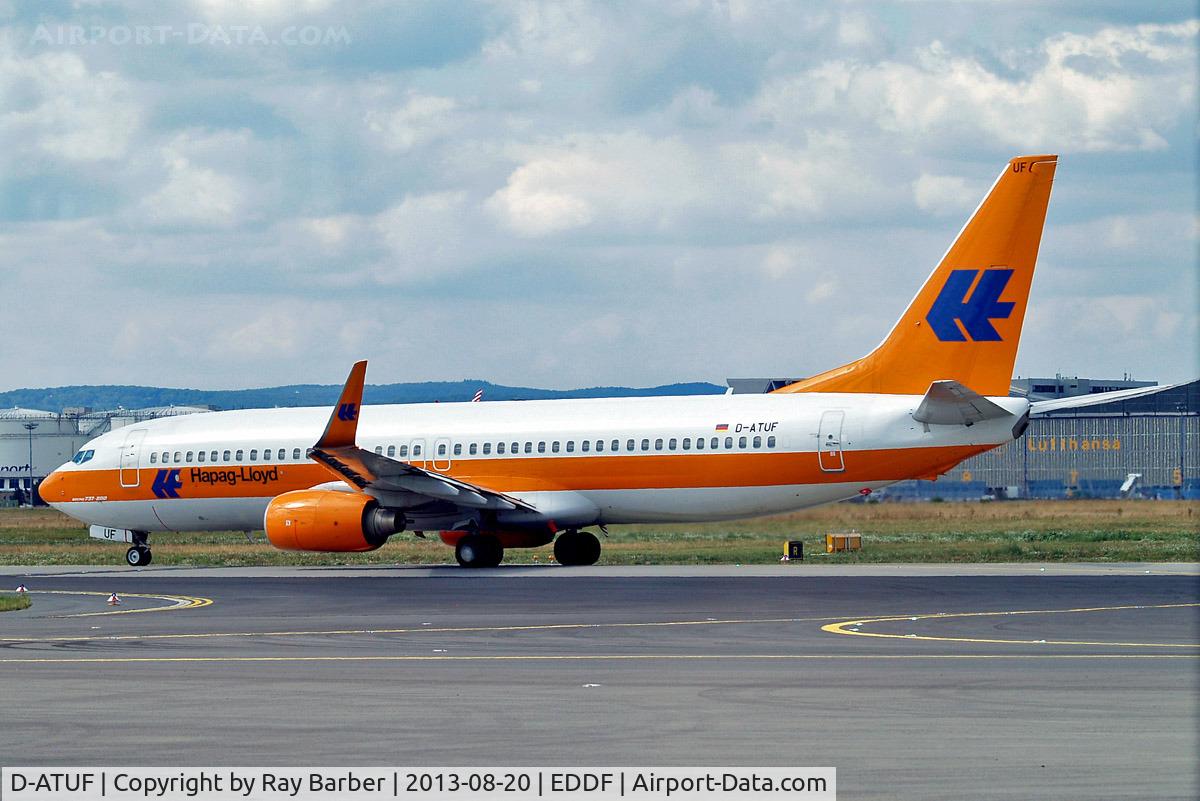 D-ATUF, 2006 Boeing 737-8K5 C/N 34687, Boeing 737-8K5 [34687] (Hapag-Lloyd) Frankfurt~D 20/08/2013