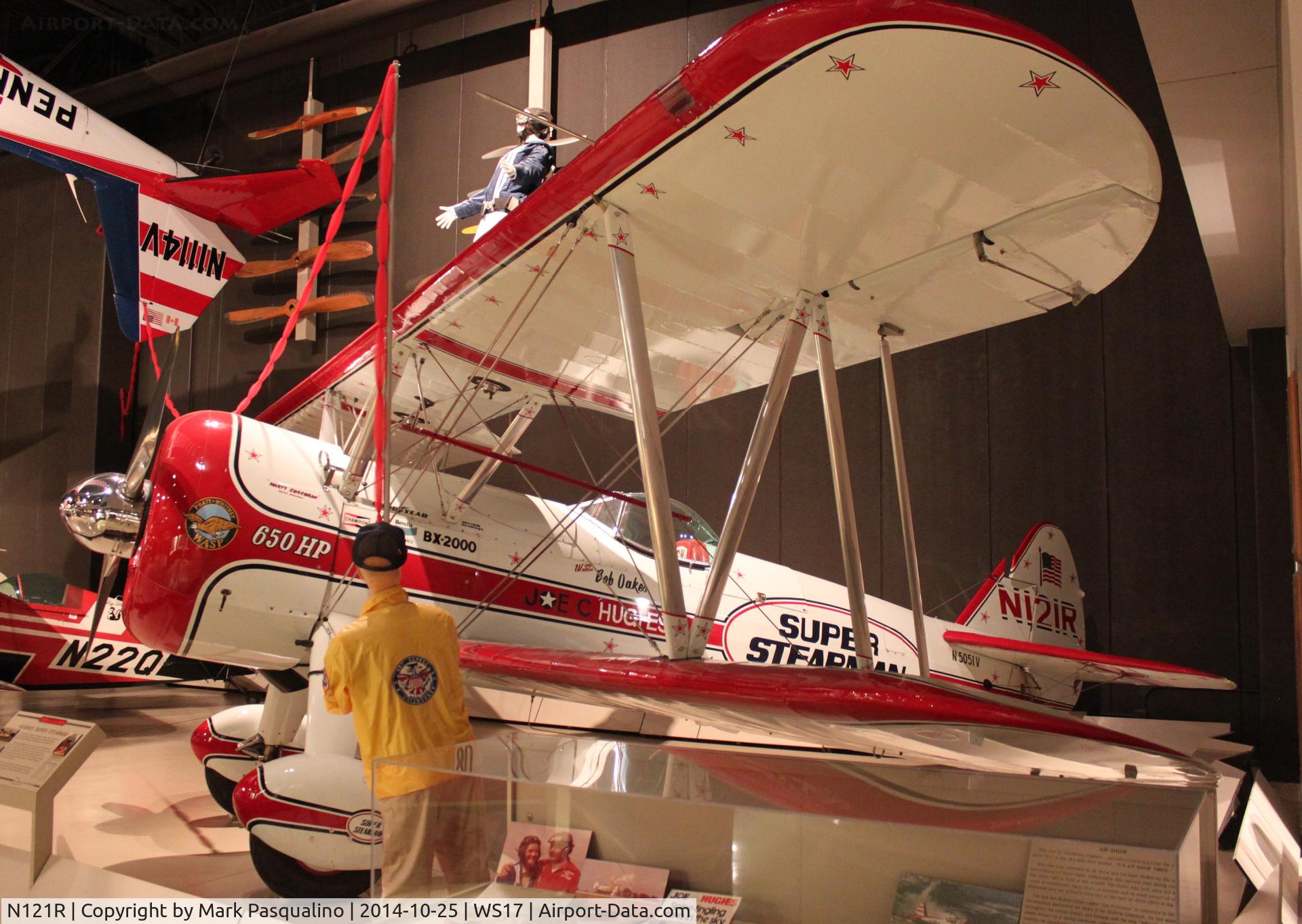 N121R, 1943 Boeing PT-13D Kaydet (E75) C/N 75-5510, Srearman