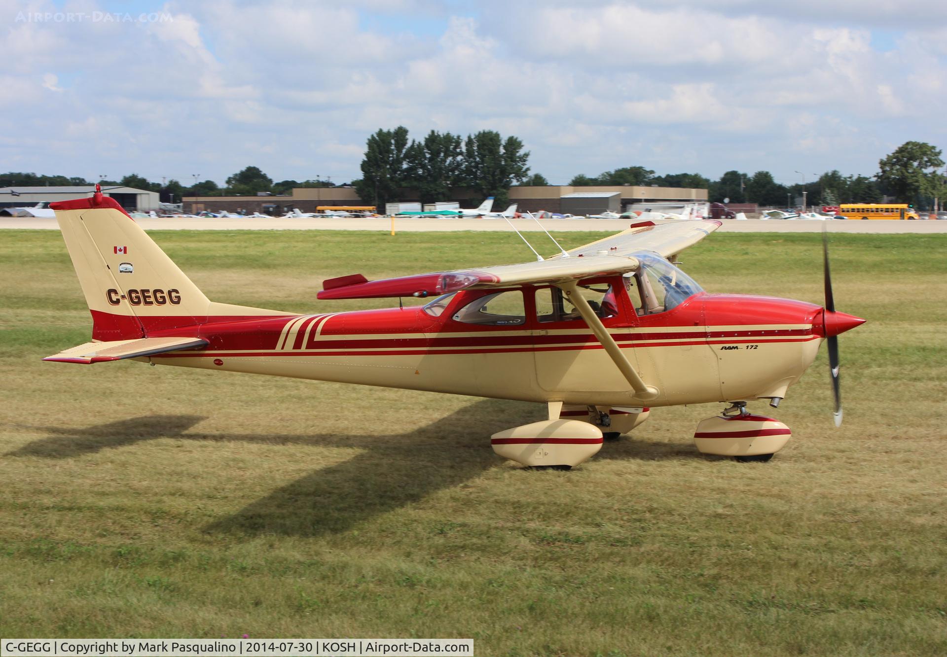 C-GEGG, 1968 Cessna 172I C/N 17256541, Cessna 172I