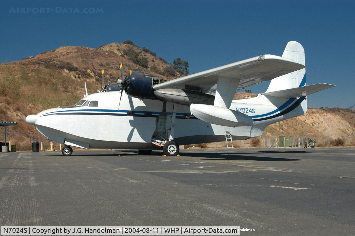 N7024S, Grumman HU-16B Albatross C/N G-258, At Whiteman Airport Pacoima CA.