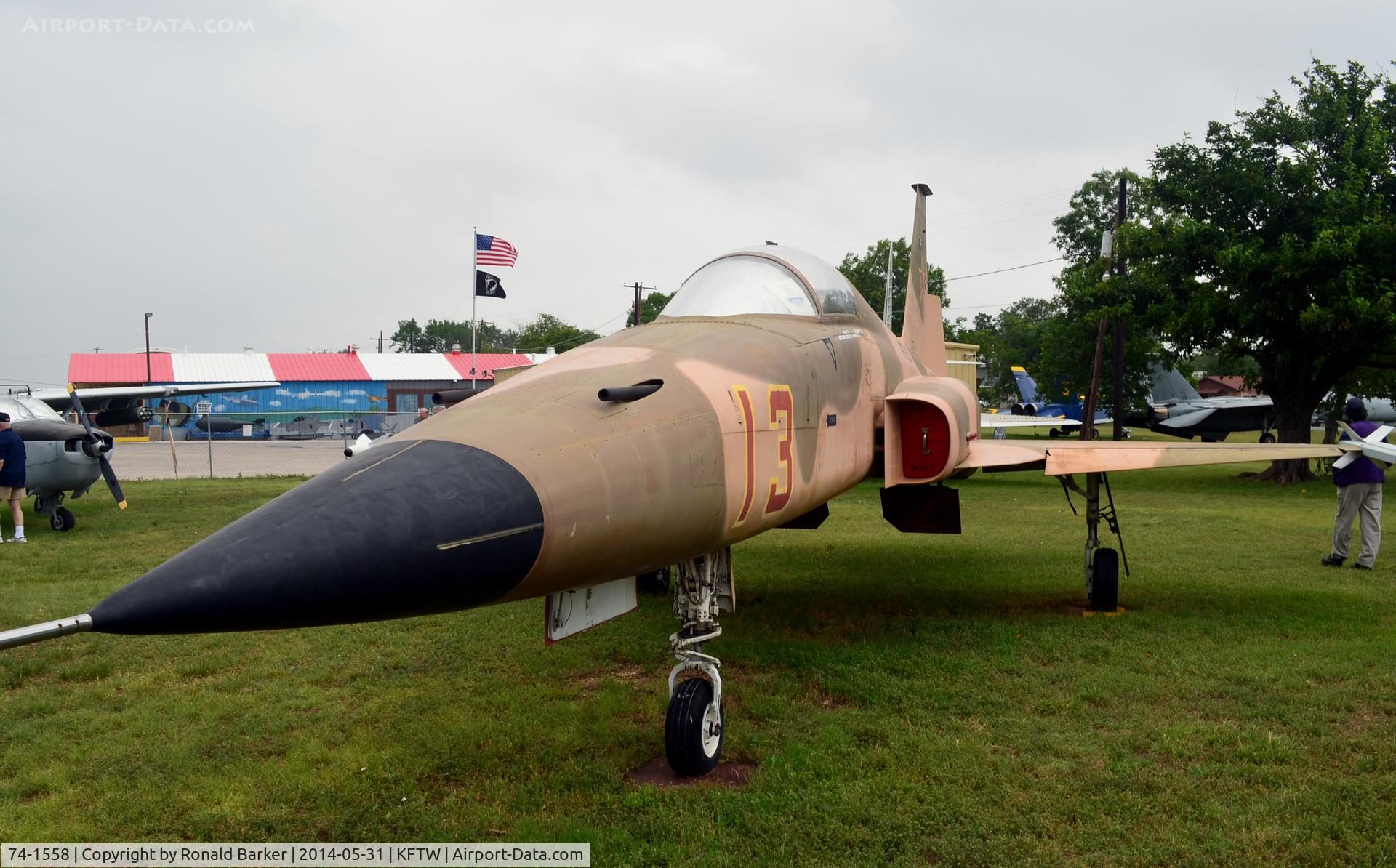 74-1558, 1974 Northrop F-5E Tiger II C/N R.1218, Fort Worth Aviation Museum