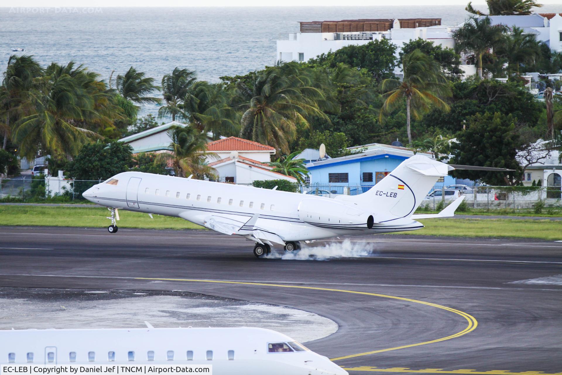EC-LEB, 2008 Bombardier BD-700-1A10 Global Express C/N 9303, EC-LEB