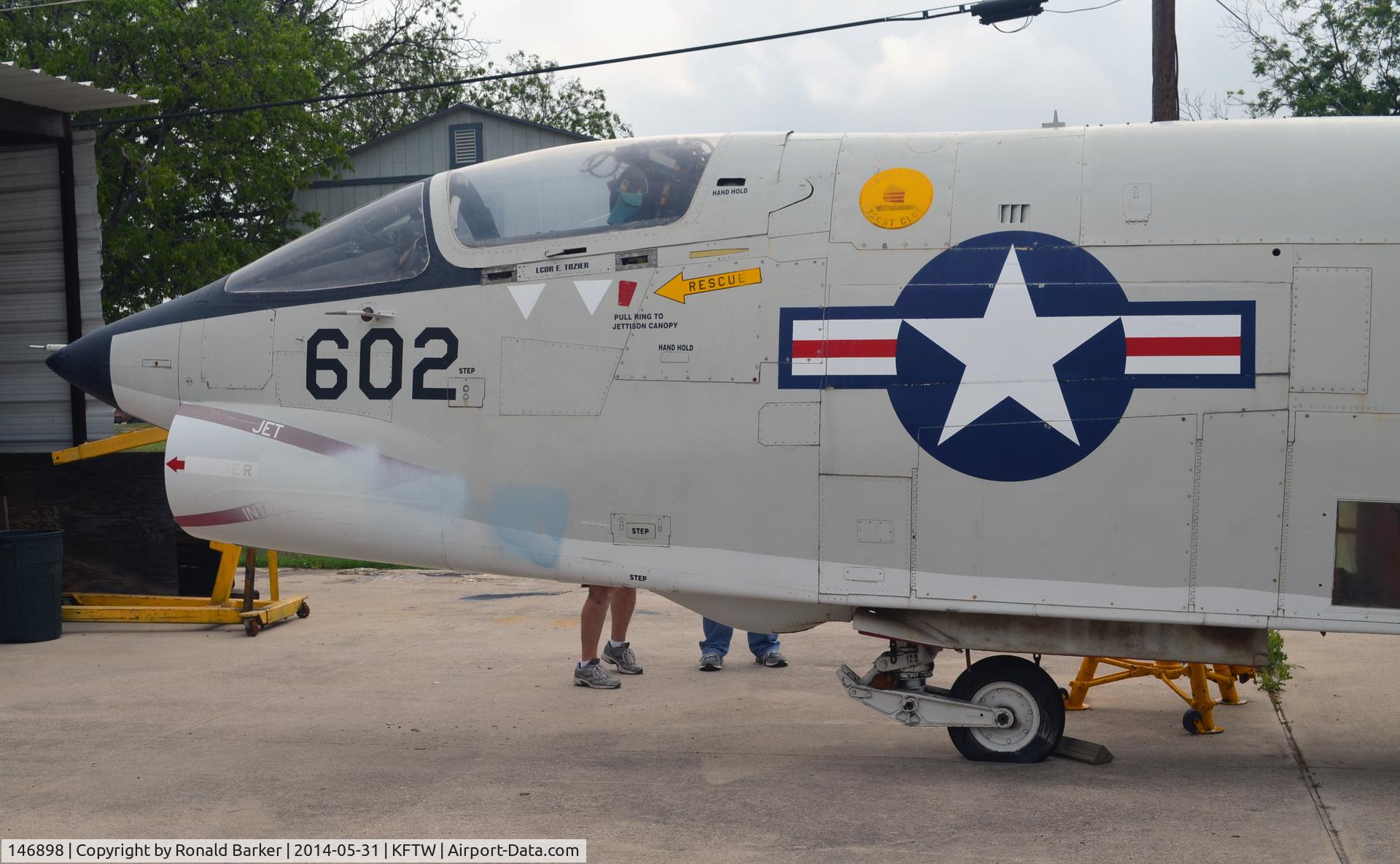 146898, Vought RF-8G Crusader C/N 728, Fort Worth Aviation Museum