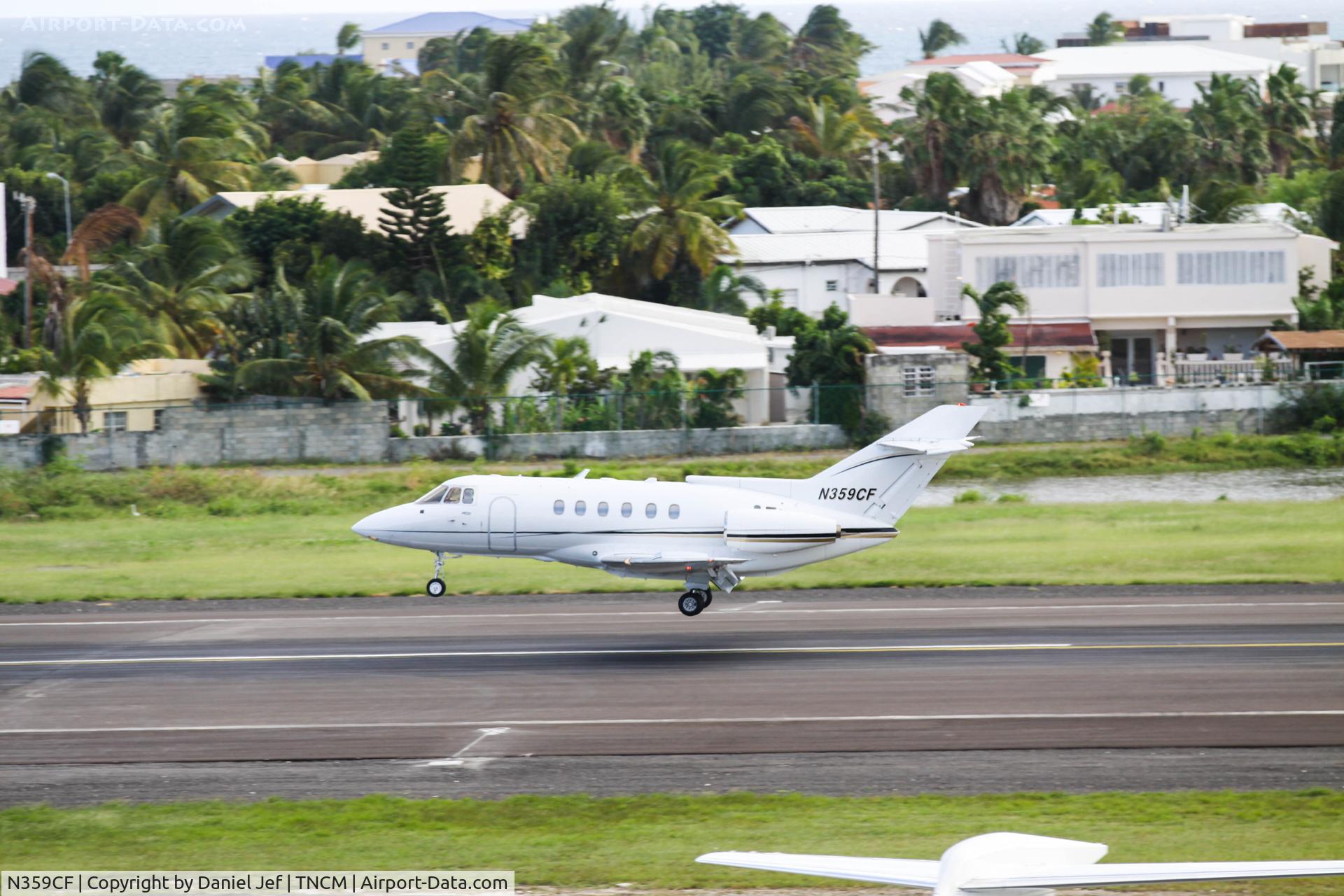 N359CF, 1989 British Aerospace BAe.125 Series 800A C/N 258154, N359CF