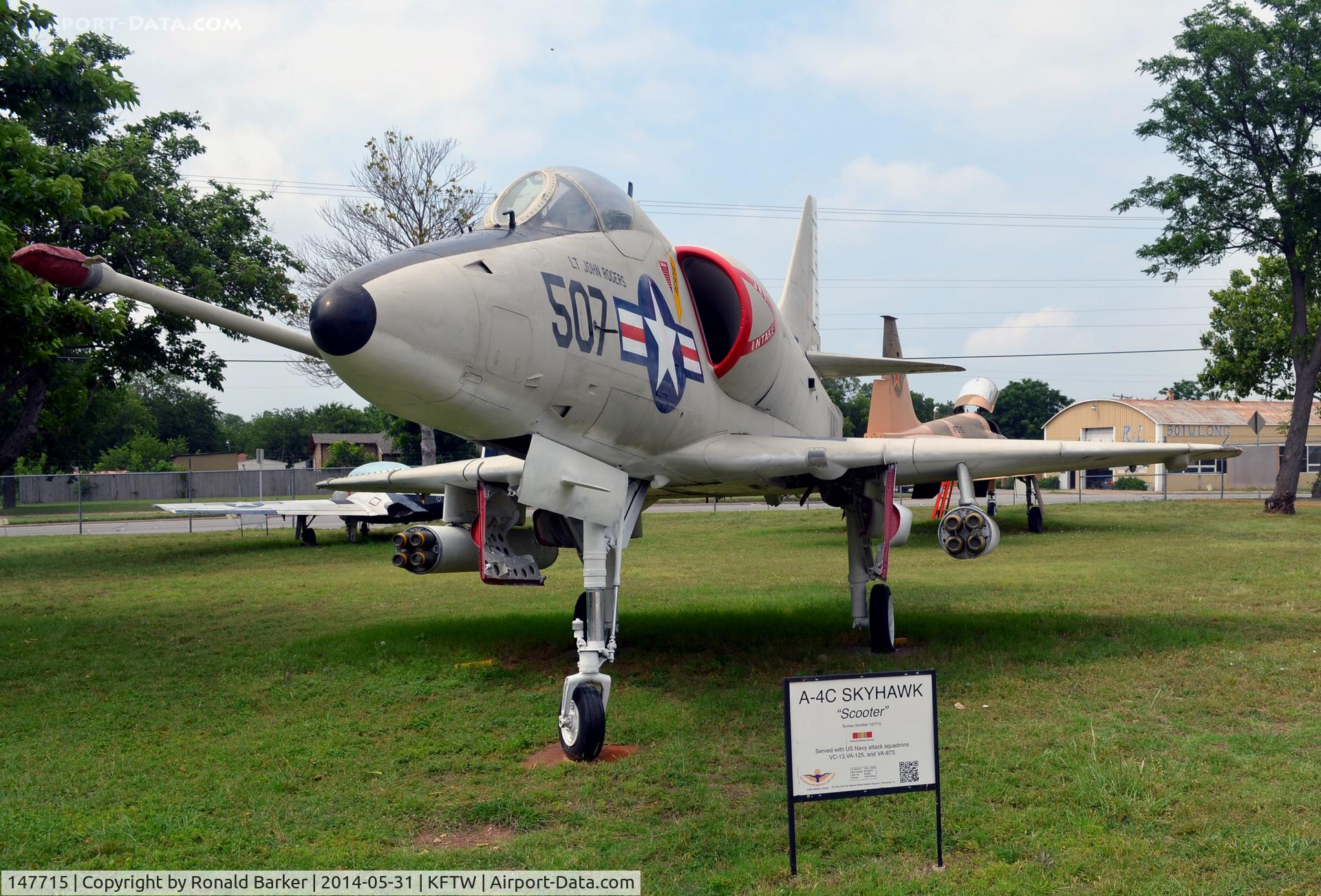 147715, 1960 Douglas A-4L Skyhawk C/N 12479, Fort Worth Aviation Museum
