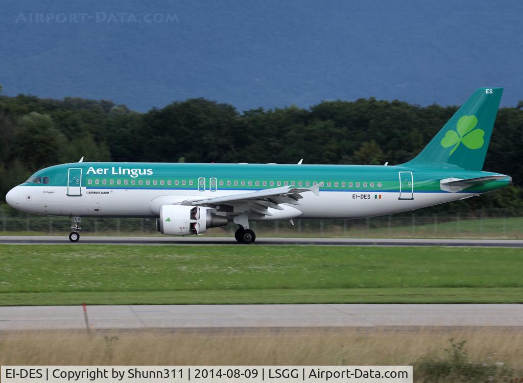 EI-DES, 2005 Airbus A320-214 C/N 2635, Landing rwy 23