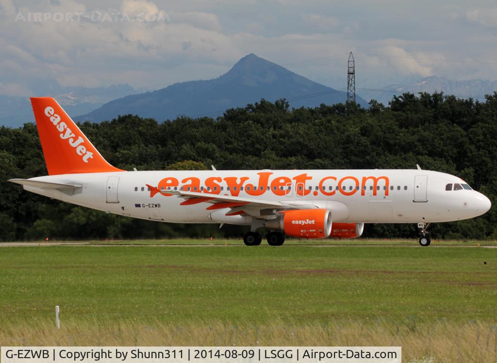 G-EZWB, 2012 Airbus A320-214 C/N 5224, Ready for take off rwy 23