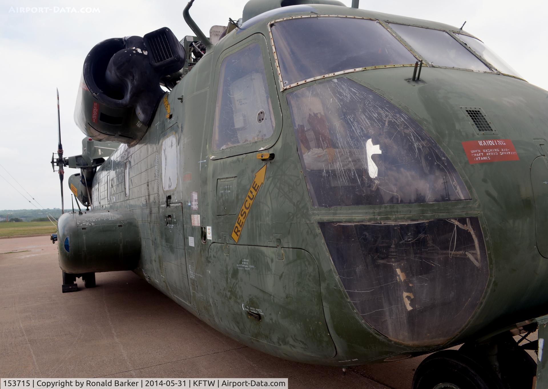 153715, Sikorsky CH-53A Sea Stallion C/N 65-105, Fort Worth Aviation Museum