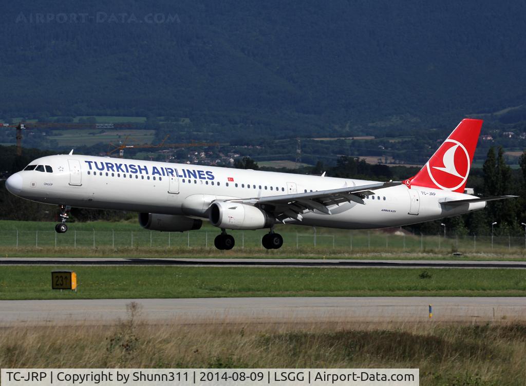 TC-JRP, 2011 Airbus A321-231 C/N 4698, Landing rwy 23