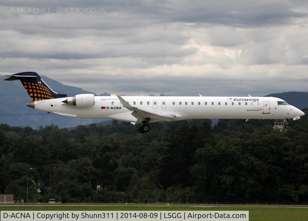 D-ACNA, 2009 Bombardier CRJ-900 NG (CL-600-2D24) C/N 15229, Landing rwy 23