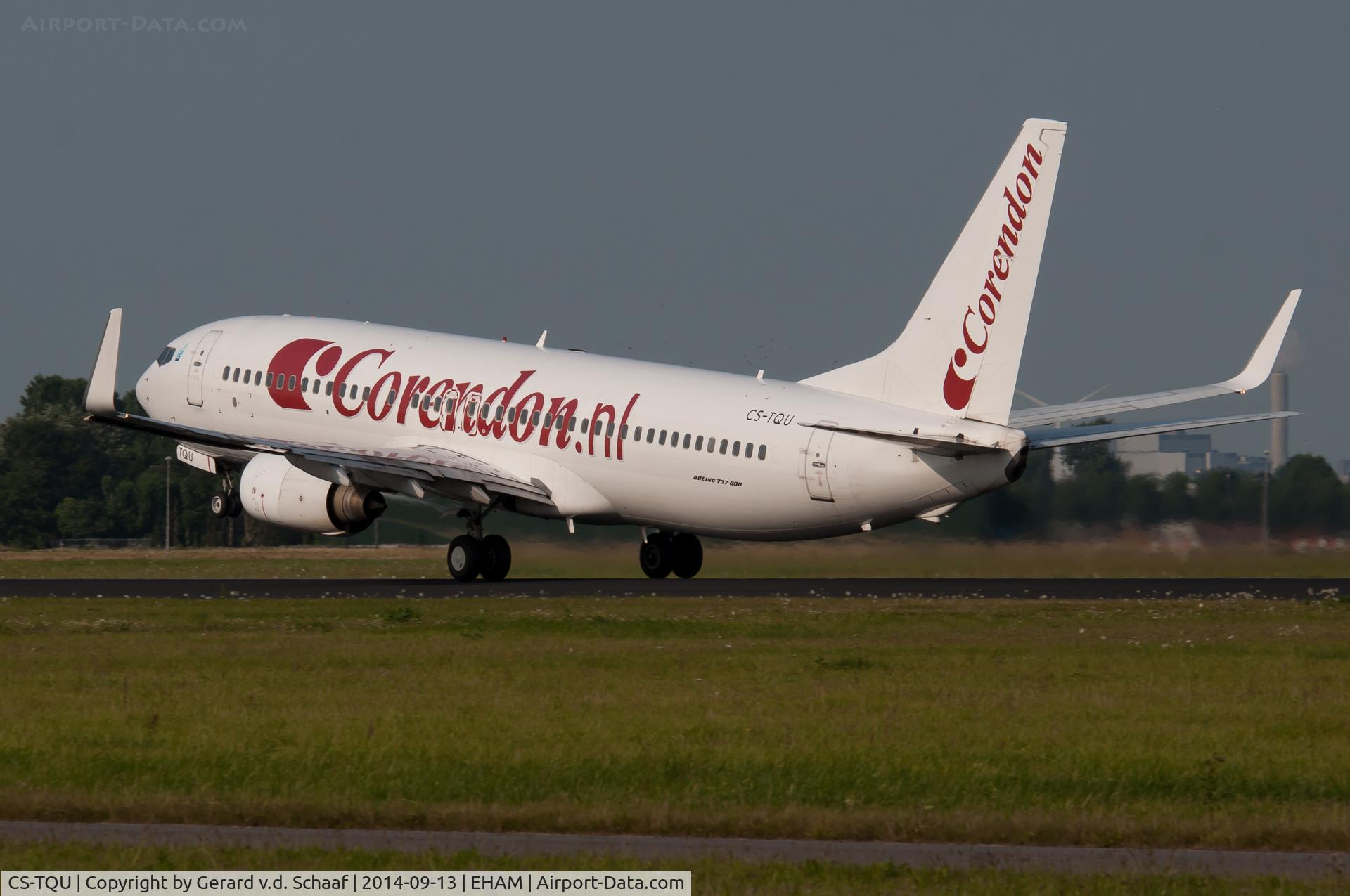 CS-TQU, 2002 Boeing 737-8K2 C/N 30646, Euro Atlantic Airways, Leased to Corendon