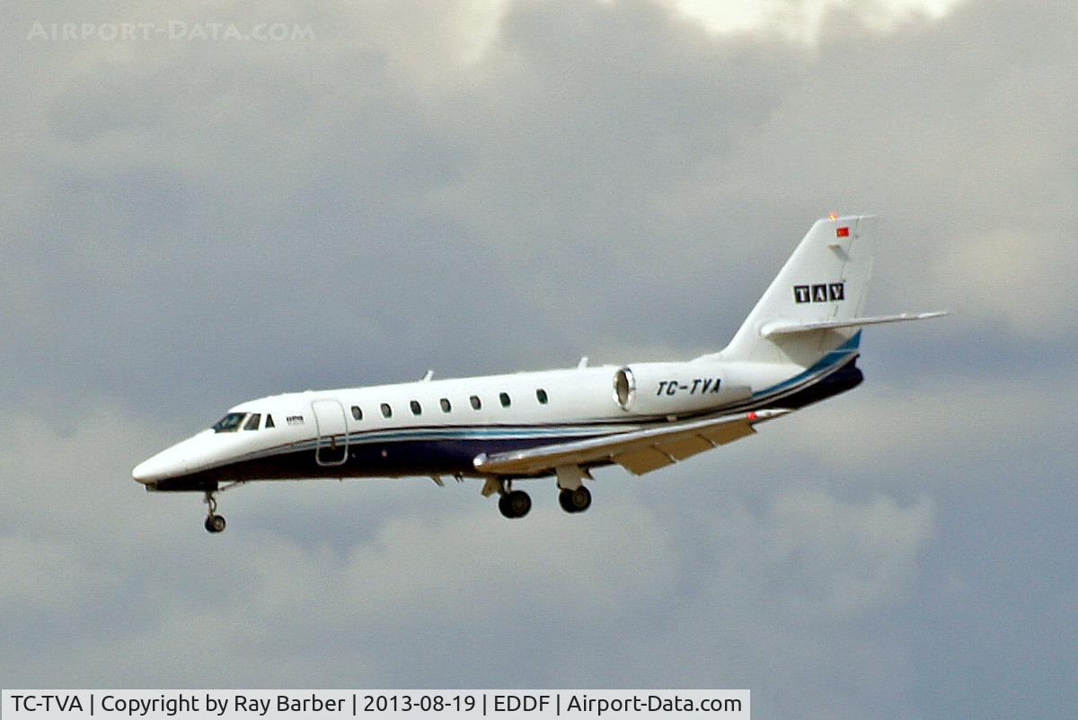 TC-TVA, 2009 Cessna 680 Citation Sovereign C/N 680-0263, Cessna Citation Sovereign [680-0263] Frankfurt~D 19/08/2013