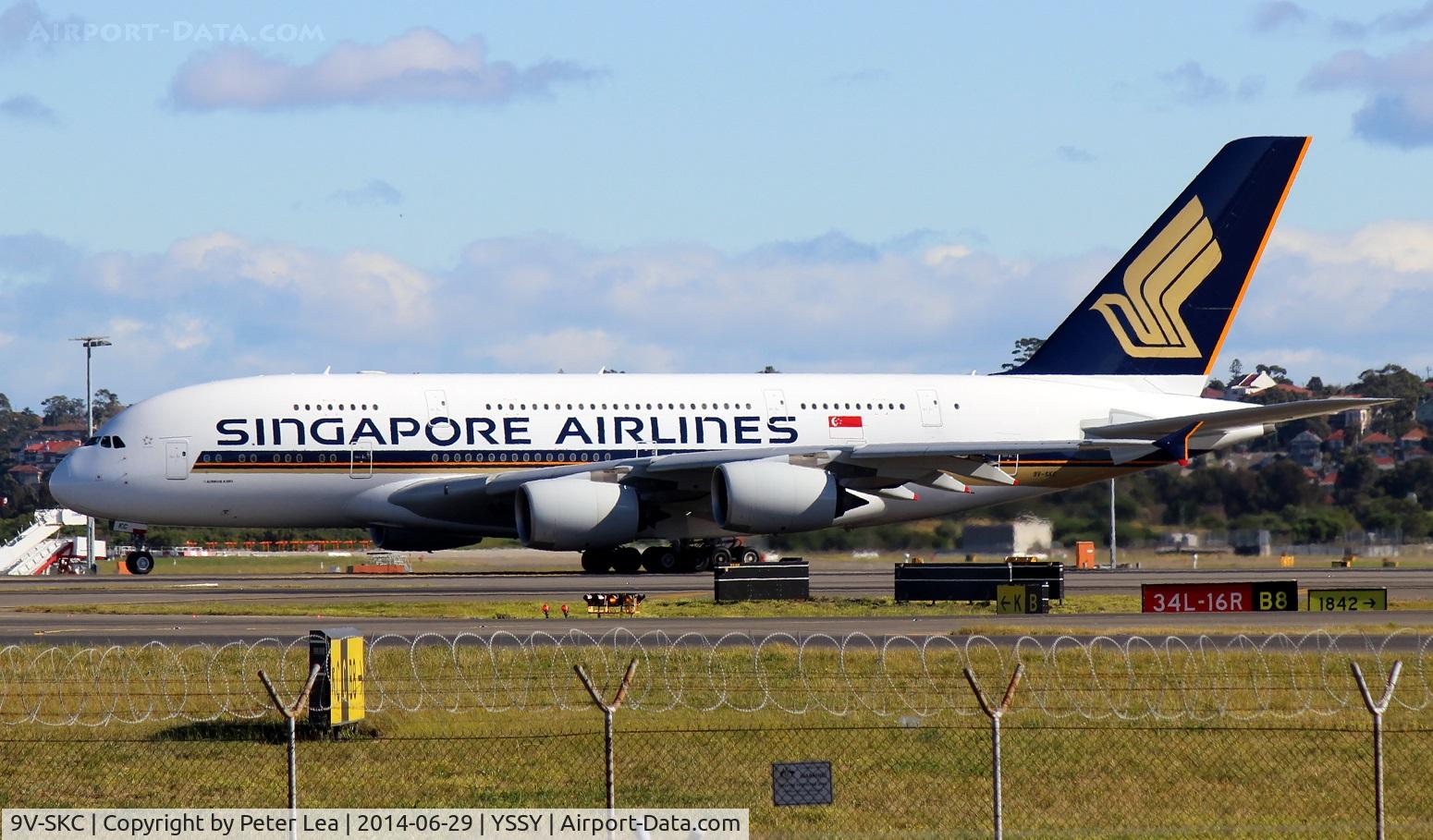 9V-SKC, 2006 Airbus A380-841 C/N 006, Singapore Airlines Airbus A380 9V-SKC at Sydney Airport