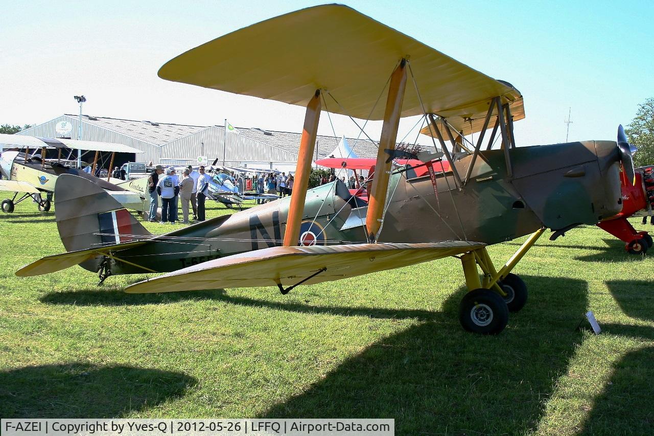F-AZEI, 1941 De Havilland DH-82A Tiger Moth II C/N 84882, De Havilland DH-82A Tiger Moth II, La Ferté-Alais Airfield (LFFQ) Air Show 2012